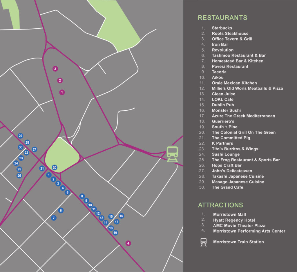 morristown-restaurants-attractions-map